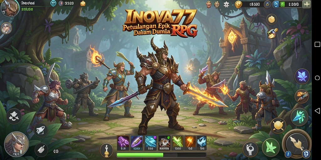 Tangkapan layar gameplay INOVA77 yang menampilkan pertempuran jepretan yang mendebarkan.
