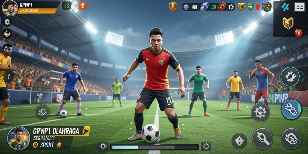 Tampilan gameplay RPVIP1 yang mendebarkan dan realistis.